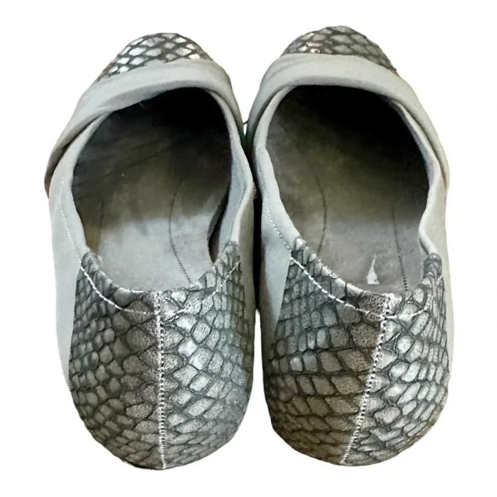 Bare Traps Memory Foam Lexia Wedge Pump Loafer Natural Gray - Women's Size 7.5